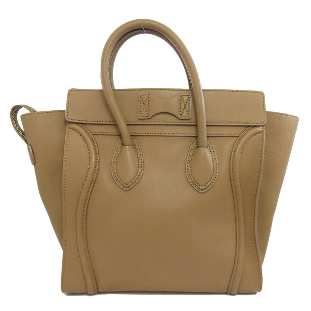 Celine Bag Tote Luggage Calfskin Black